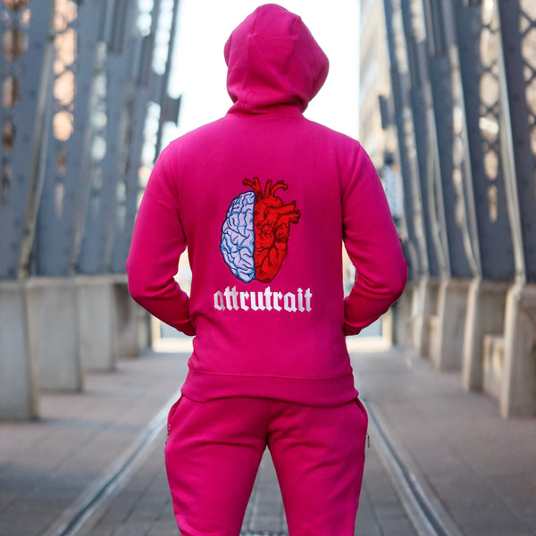 Pink Tracksuit Attrutrait